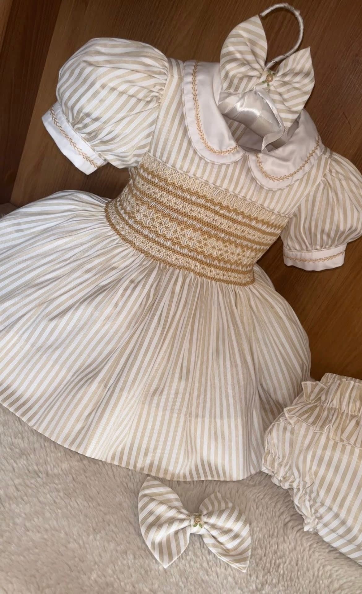 Classic gold dress