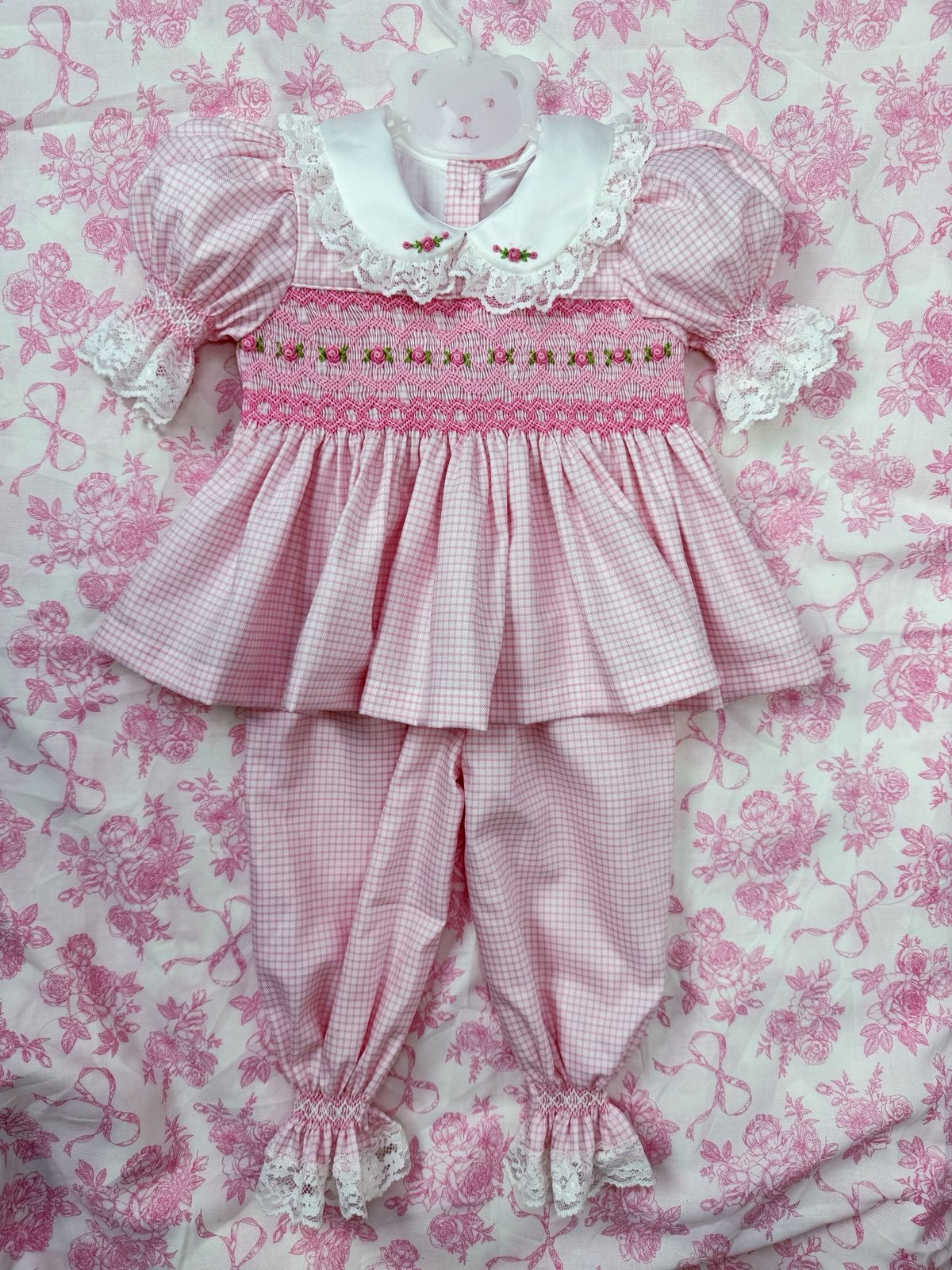 Pink smock pj