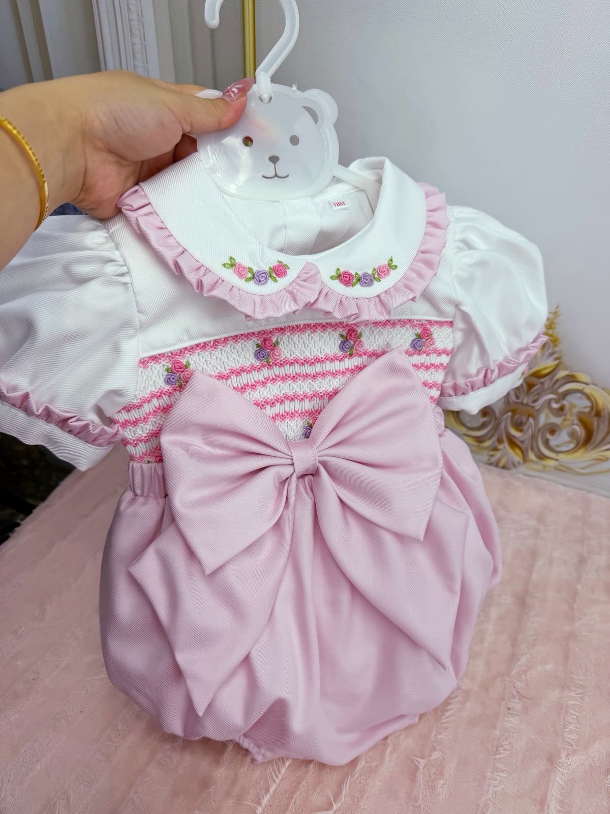 Pink romper