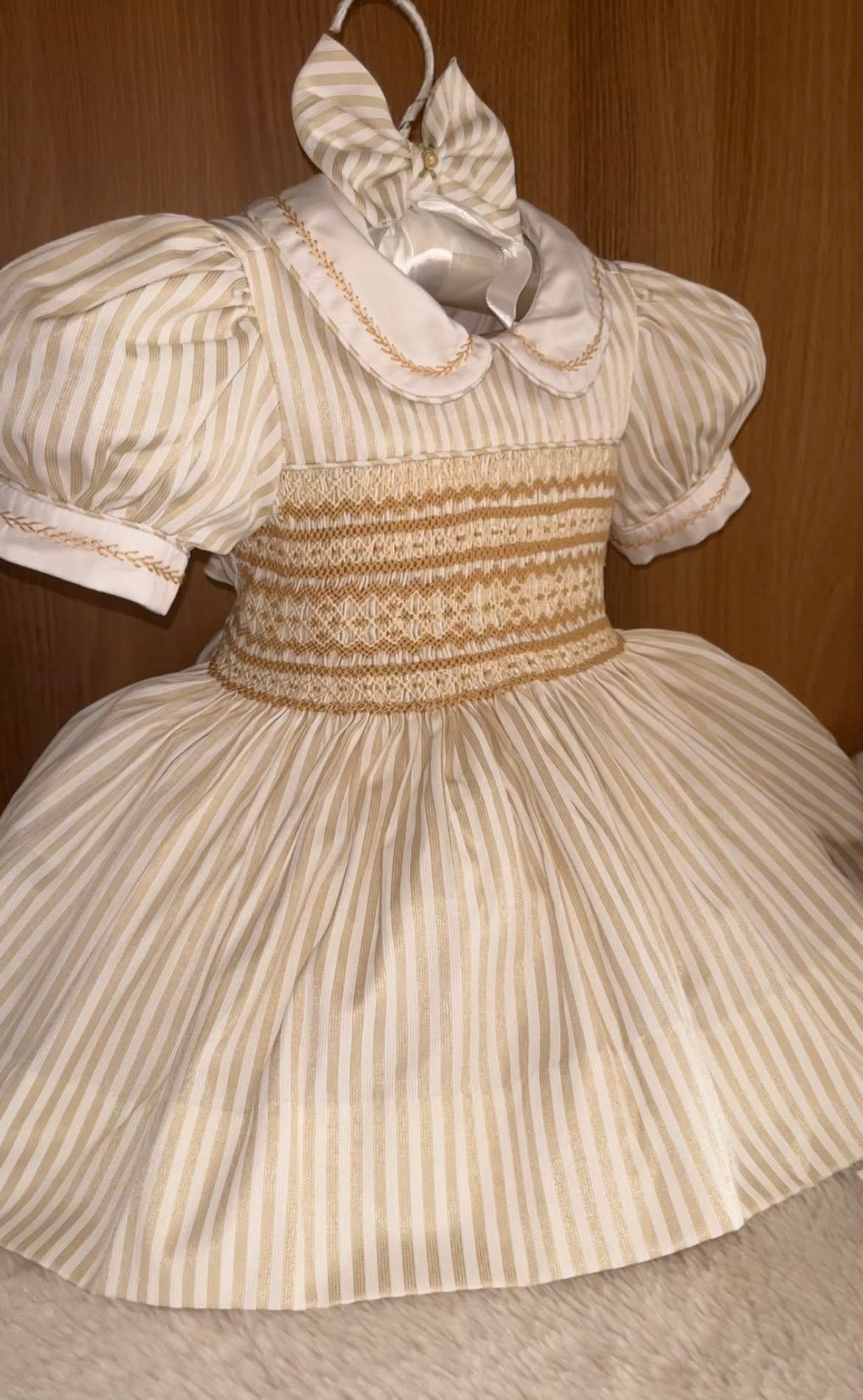 Classic gold dress