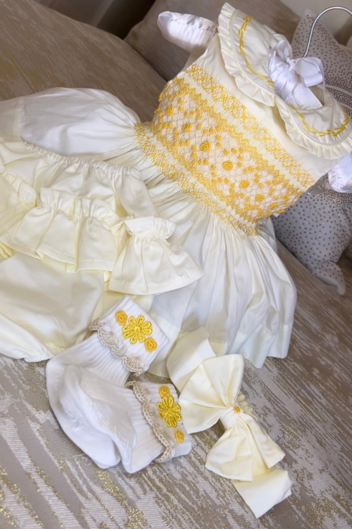 Sunshine yellow dress