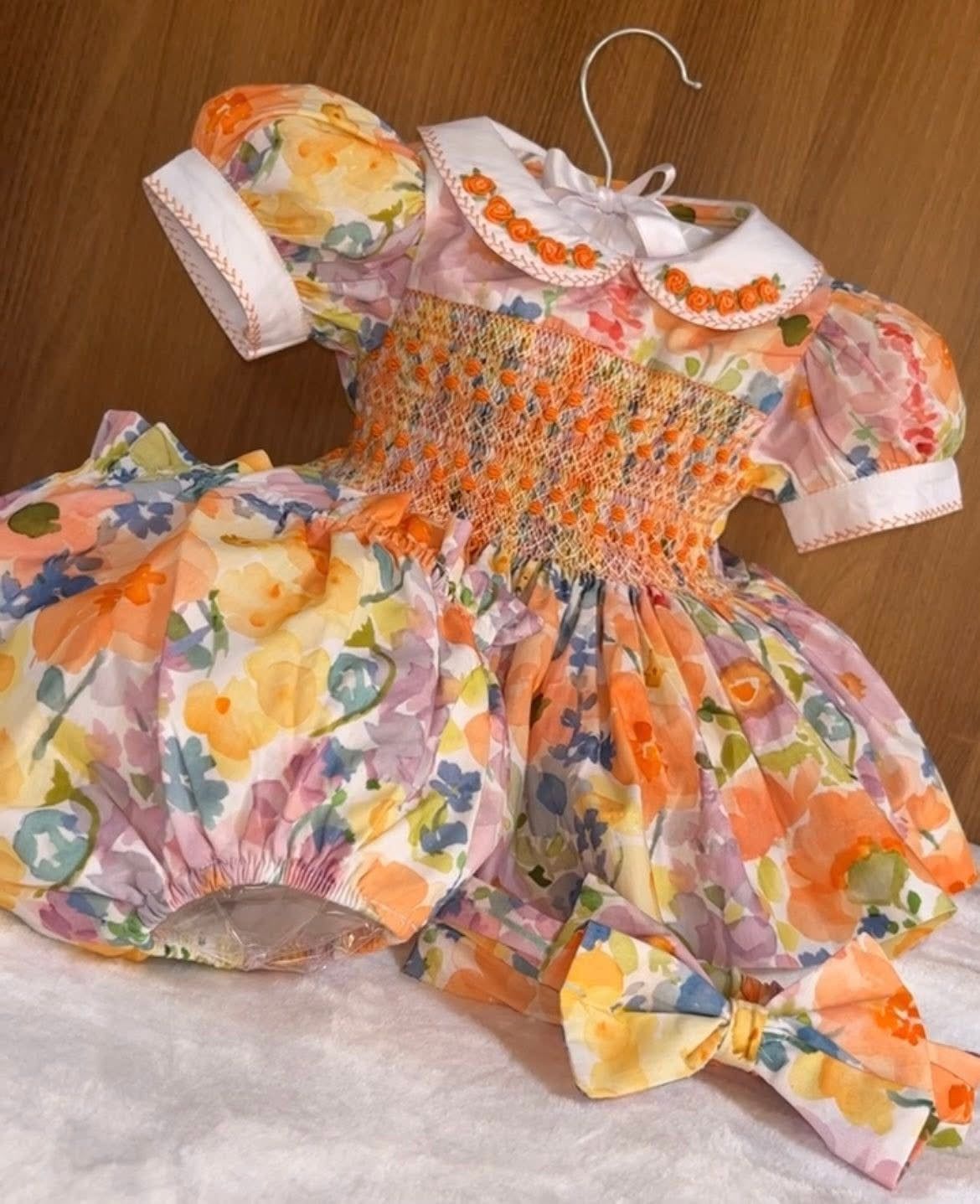 Autumn bouquet dress