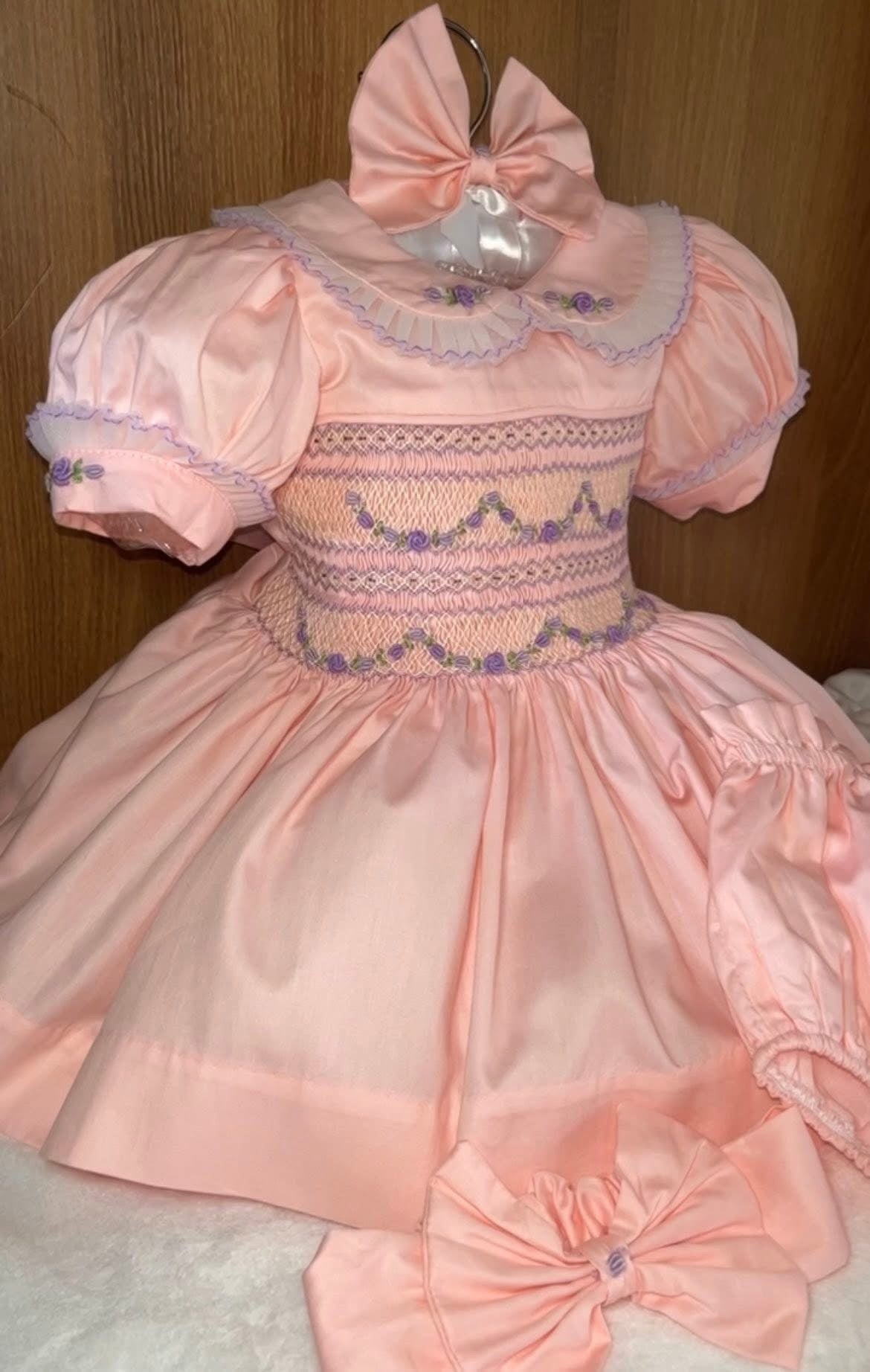 Pink lady dress