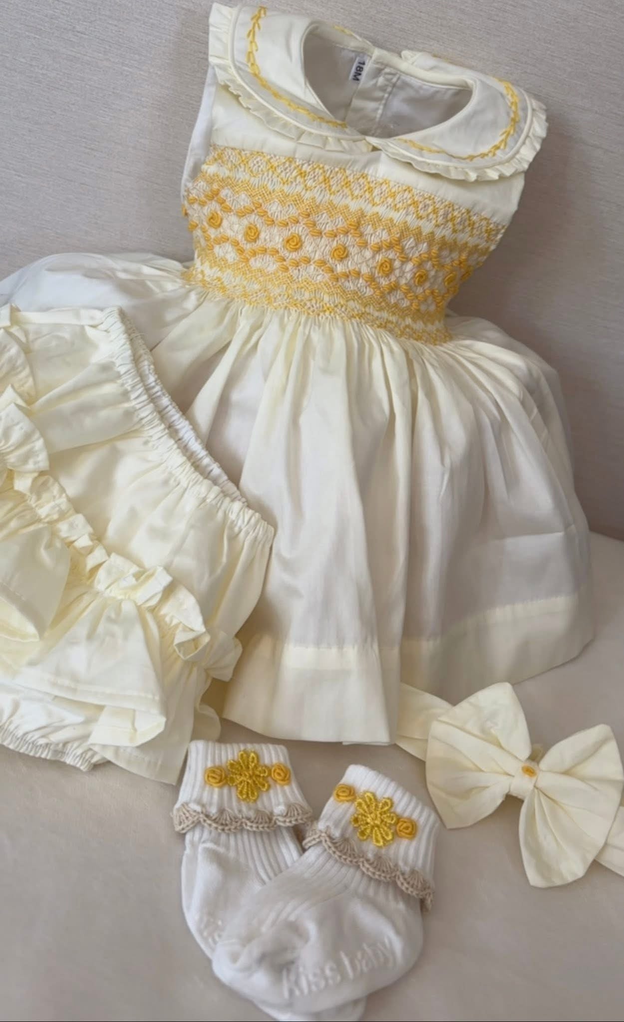 Sunshine yellow dress