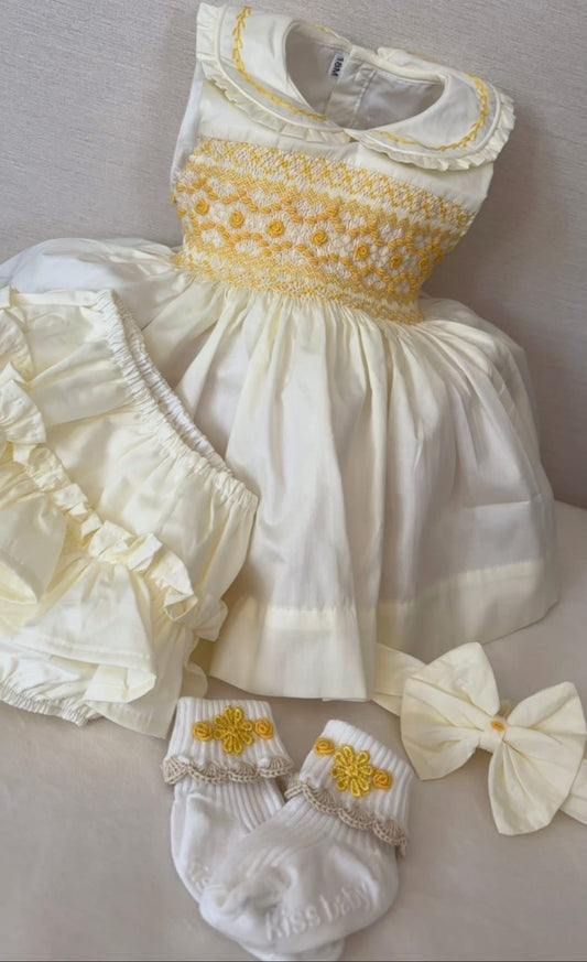 Sunshine yellow dress
