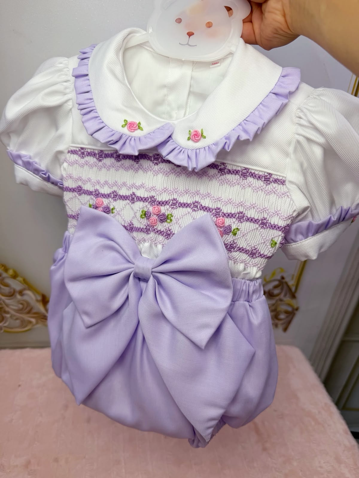 Lilac dreams romper