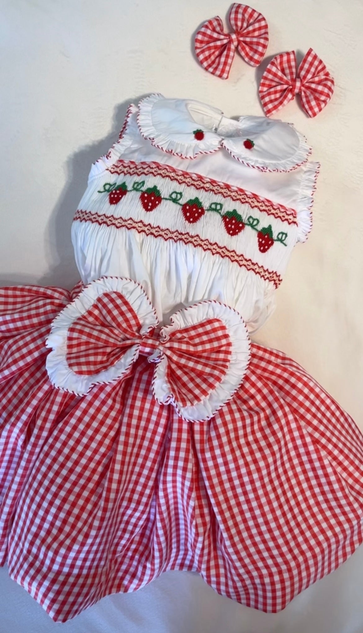 Strawberry shortcake skirt set