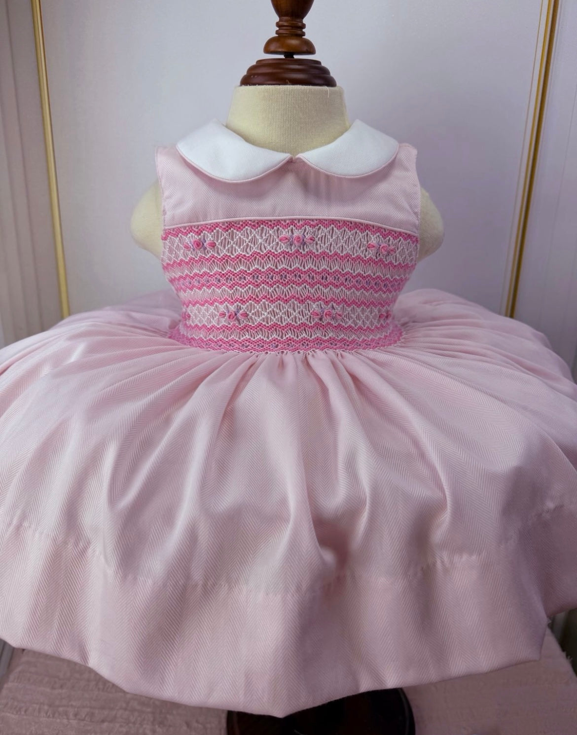 Pink & lilac smock