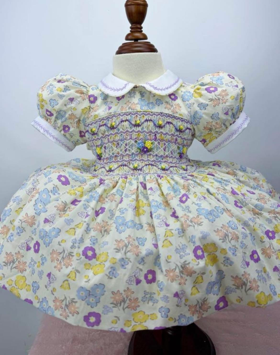 Lavender couture dress
