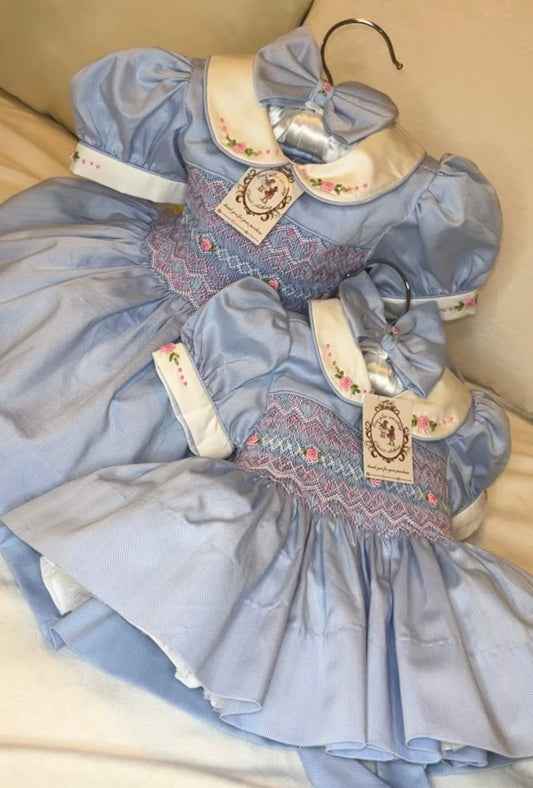Cindy blues dress