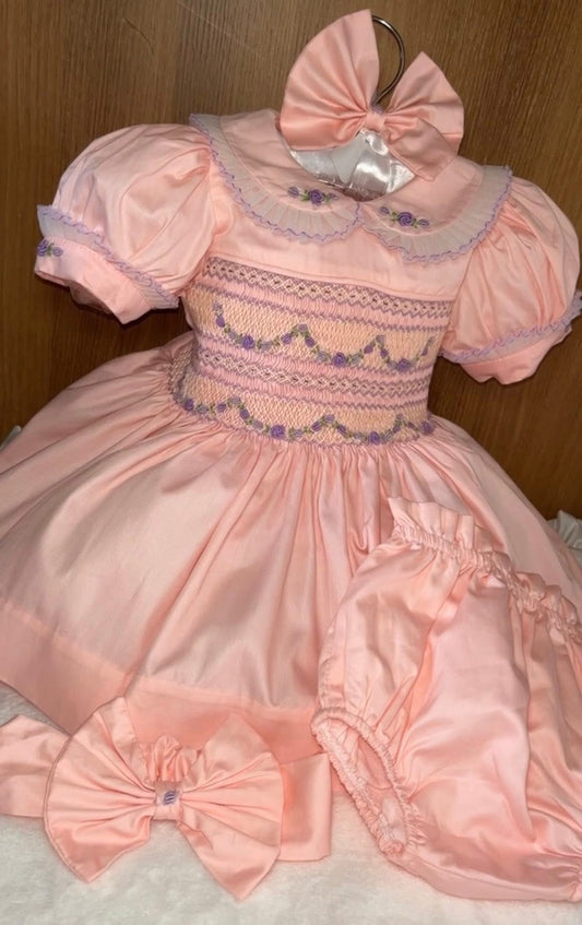 Pink lady dress